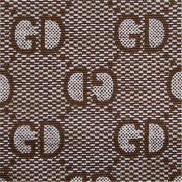 Printed Cotton Canvas With Dyed Background
