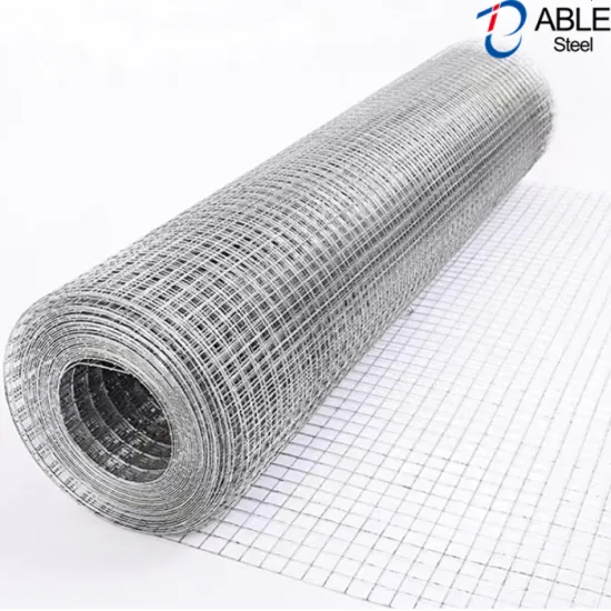 steel wire mesh galvanized welded mesh roll