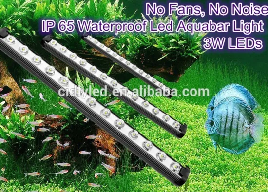 2ft led aquarium light bar 60cm 3w chip led aquabar