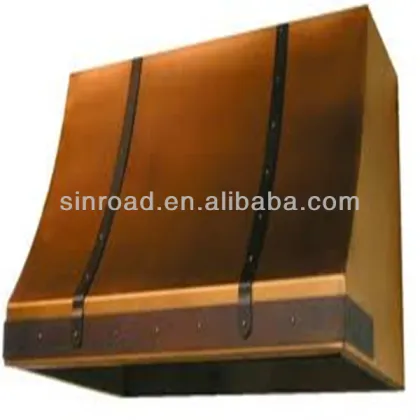 kitchen hood range hood copper kitchen range hood