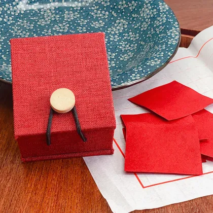 Traditional Chinese Retro Folk Lipstick Paper for Photographic Studios