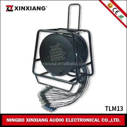 XLR Male Female Pro Audio Snake Cable Box Reel