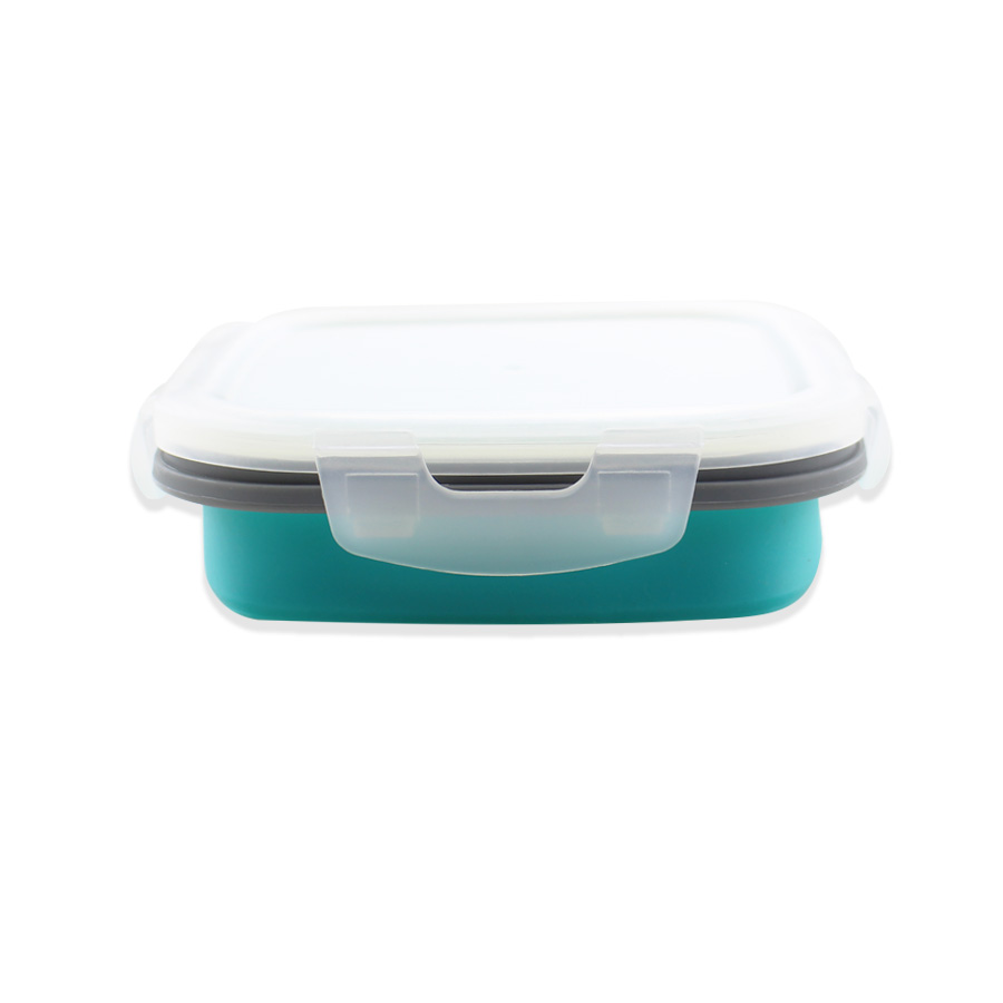 Collapsible Silicone Food Storage Container With Lids