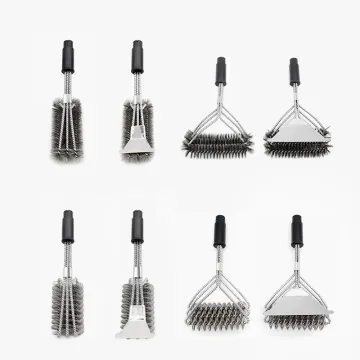 BBQ Grill Cleaning Brush Stainless Steel Wire Bristle CIF BBQ Cleaner Brush Accessories