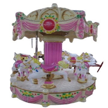 Luxury Customized 6 Seats Kids Merry Go Round Carousel Palace Design - Zhengzhou Christmas Snow Globes (6 Persons Snow Park)