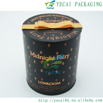 Custom fancy decorative empty candy boxes wholesale bamboo cylinder