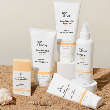 مجموعات واقي من أشعة الشمس المخصصة المخصصة: خفيفة فائقة ، جافة سريعة ، SPF 50