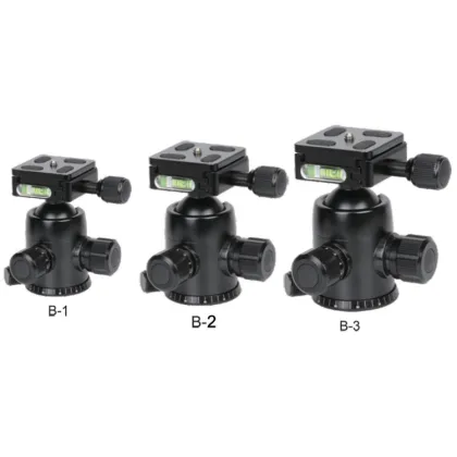 TRIOPO Professional Metal 360 Degree Panoramic Ball Head for Manfrotto Tripod