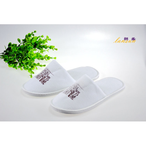 Disposable Cotton Towel Hotel Slippers