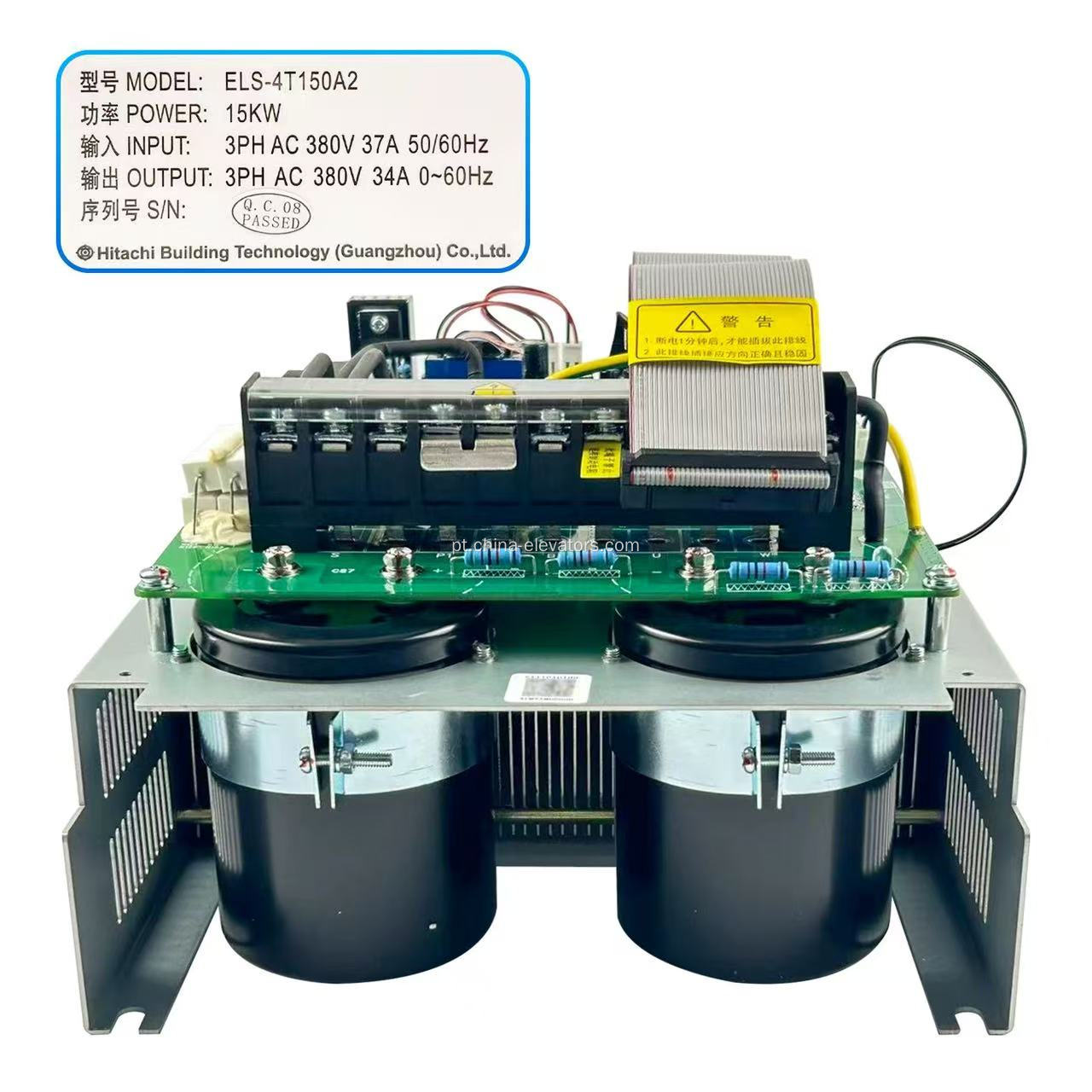 Inversor ELS-4T150A2 15kW para elevadores HITACHI HGE