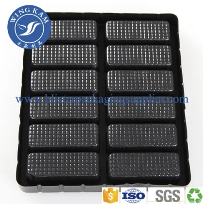 Black Diamond Chocolate Safe Assurance Plastic Tray