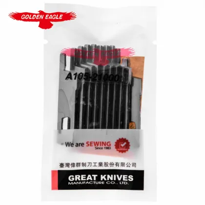 Golden Eagle Brand A105-21000 Upper Knife Spare Parts for Industrial Sewing Machines