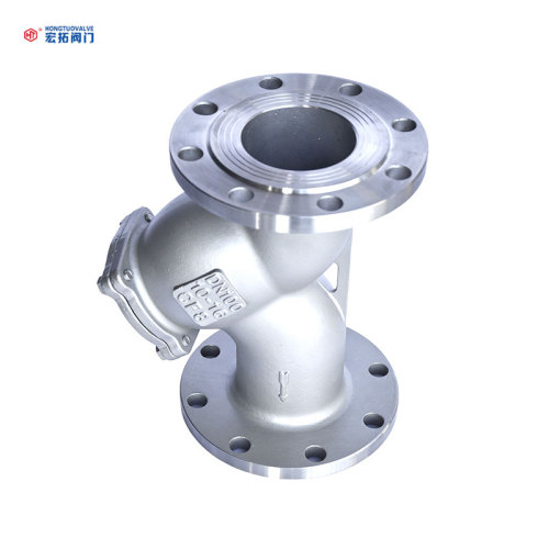 Colador en forma de Y de acero inoxidable DN100