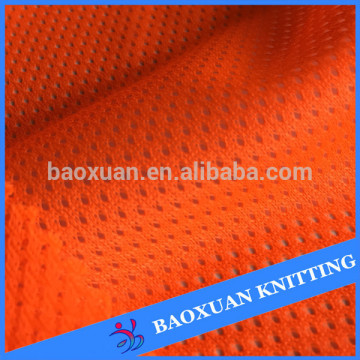 100%polyester mesh fabric fluorescence safety vest mesh fabric