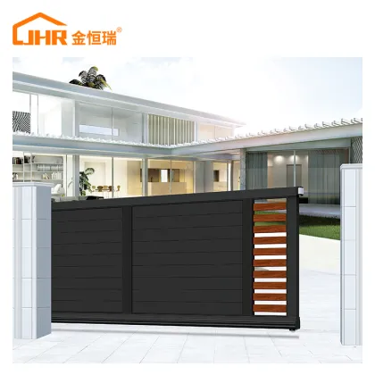 JHR Italian Style Villa Cantilever Sliding Gate Designs