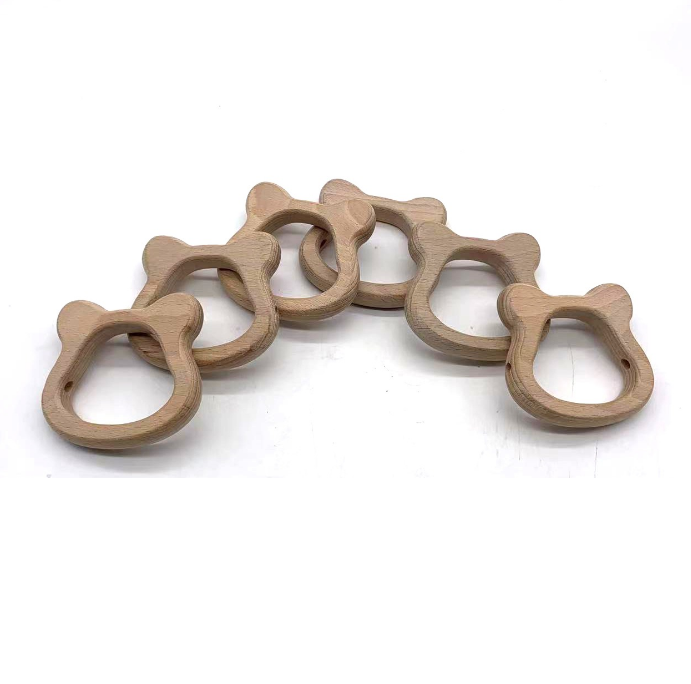 Customized Beech Wood Teether