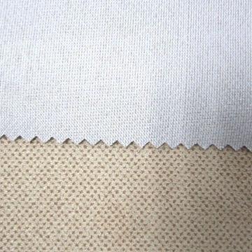 Honeycomb suede + pongee fabric with corduroy design, widely used in sofa and home textile