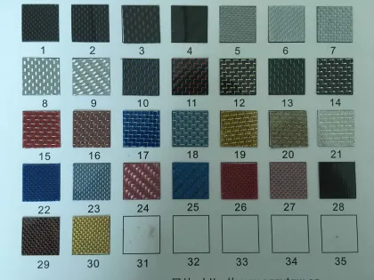 OEM&ODM Multicolor Carbon Fiber Furniture Board