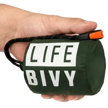 Emergency Survival Tents: Waterproof, Thermal, and Reflective with Included Survival Whistle for Extreme Conditions