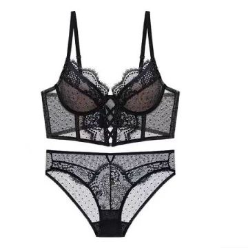 Wholesale Women's Sexy Bra Panty Sets: Lace Underwear Corset Top Images