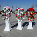 European Style Roman Columns White Color Plastic Pillars Road Cited Wedding Props Event Decoration Supplies 2pcs/lot