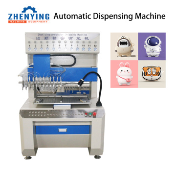 3D Gift Multi-Color Liquid PVC Dispensing Machines
