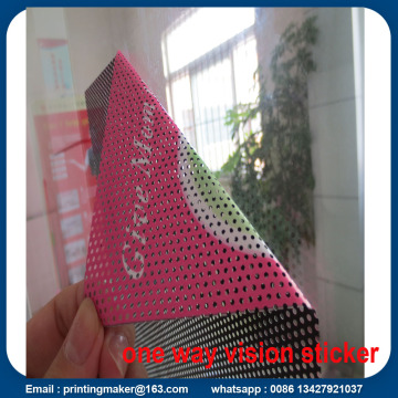 Self Adhesive Mesh One Way Vision Window Sticker