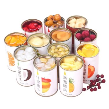 Quality Canned Fruit Container with Easy Opening
