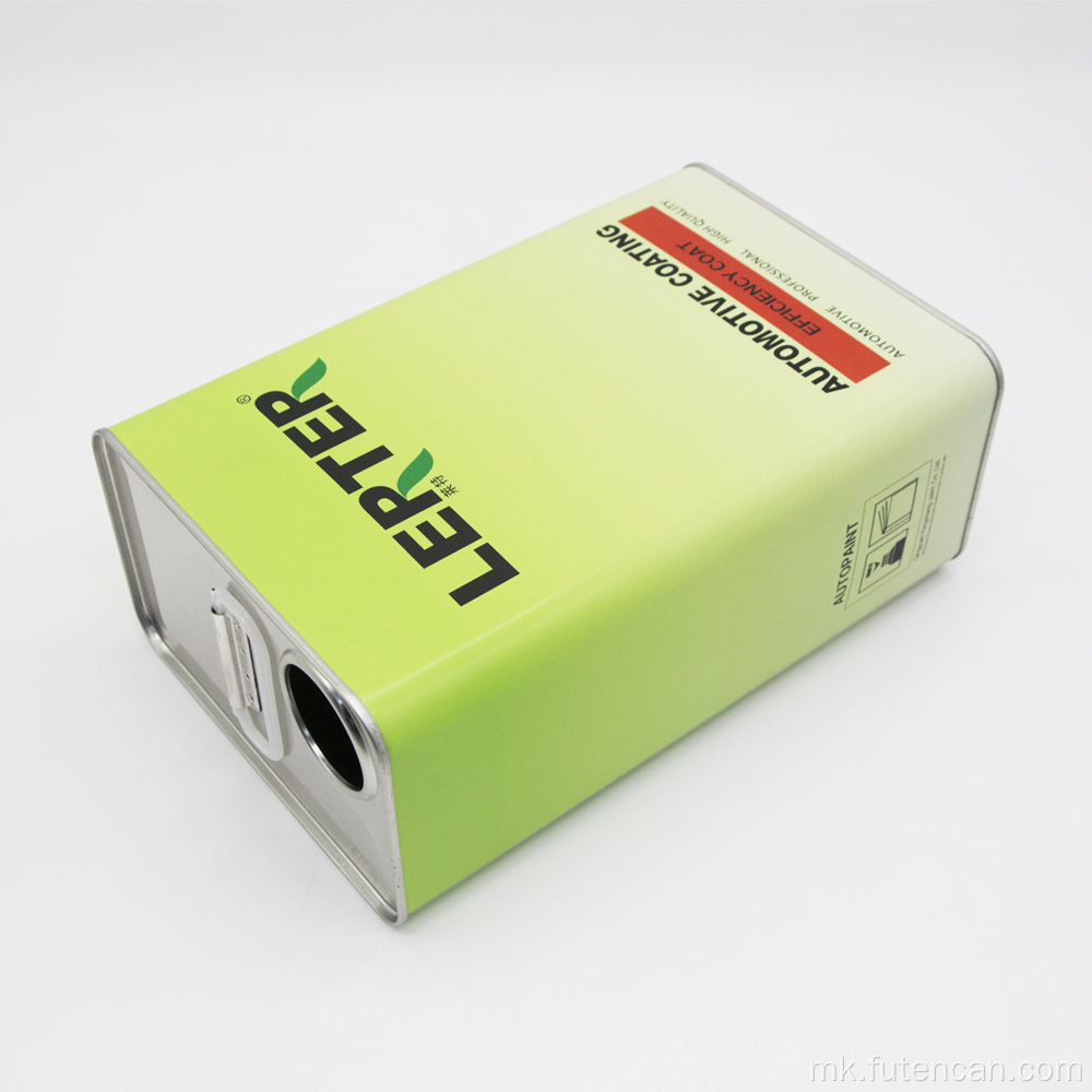 Квадратни метални лимени контејнери