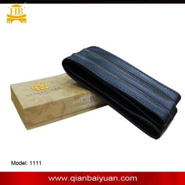 pu stiching steering wheel covers with needle and thread