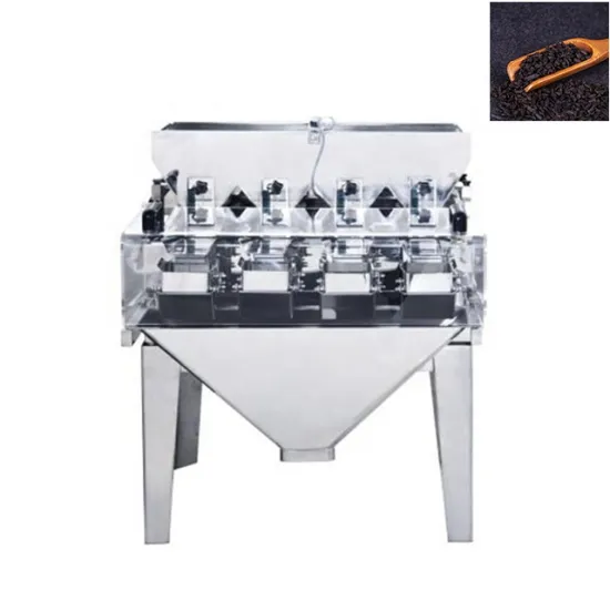 Factory Supply 4-Head Linear Weigher Automatic Weighing Filling Powder Granules Packing Machine