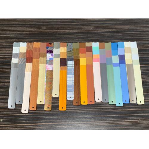 Different Thickness and Width Blades Aluminum Slats
