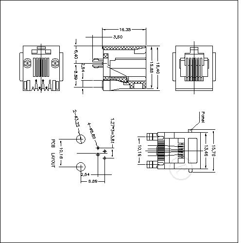 ATRJ5221-6P4C-X-A-X-A