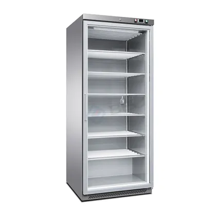 Commercial Catering Equipment: Led Light Vertical Display Cooler with Glass Door Refrigerator