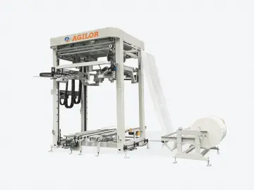 Stretch Hooder Machine with Dual Film Coverage