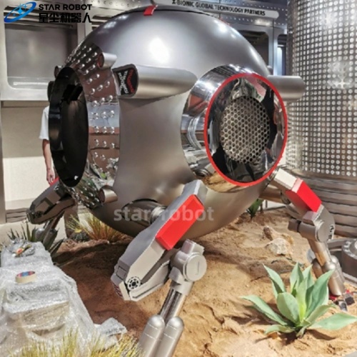 Instalasi Seni Mekanik Animatronik untuk Film