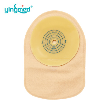 PE Foam Adhesive One Piece Colostomy Pouch Bag