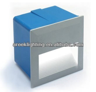 24pcs SMD square wall recessed led light aluminium 1.68W