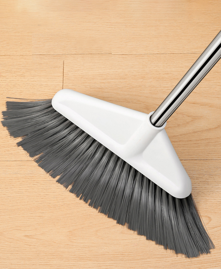 Plastic Broom Long Handle Broom with Soft Bristle