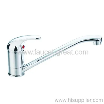 Single Lever Deck-mounted Kitchen Taps 