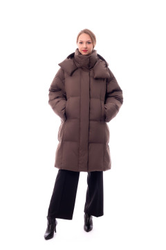 Women's long cotton padded bread jacket