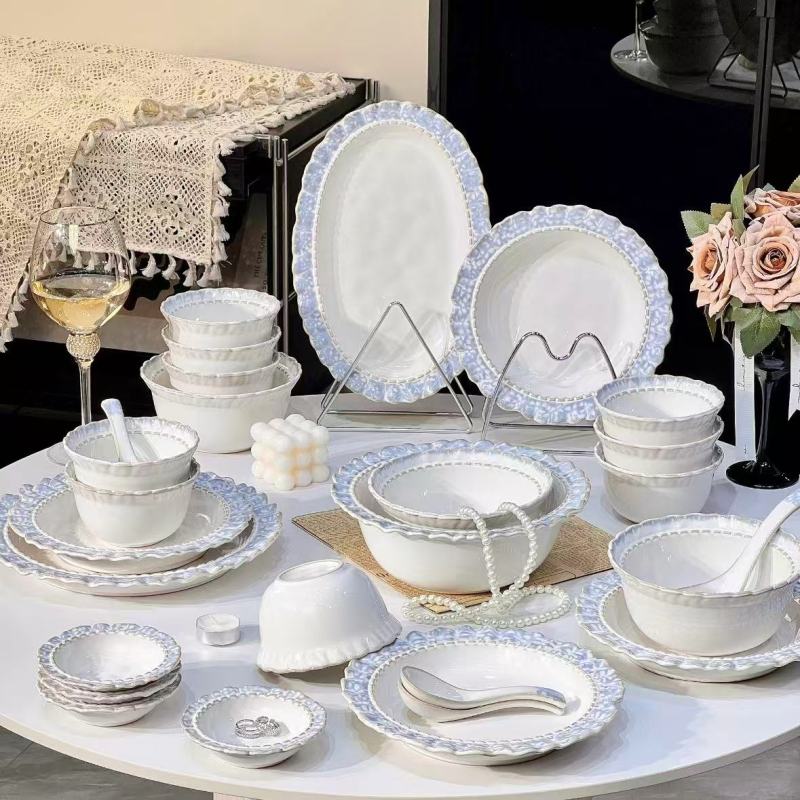 Elegant White High-End Dinnerware for Every Occasion
