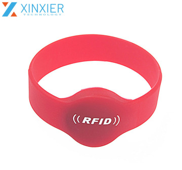 13.56MHz Passive NFC 215W RFID Silicone Bracelet: The Ultimate Access Control Solution