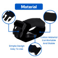 Senior Black Quick Release Buckle Gait Belt