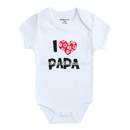 hot sale estival comfortable red loving heart newborn baby boy clothes