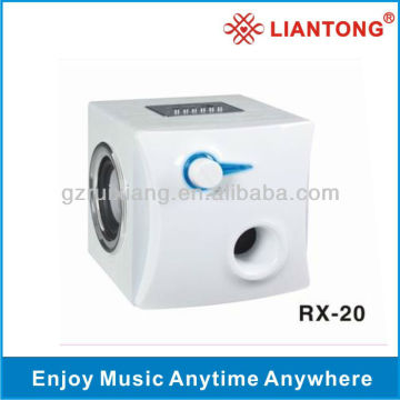 Wood mini computer speaker RX-20