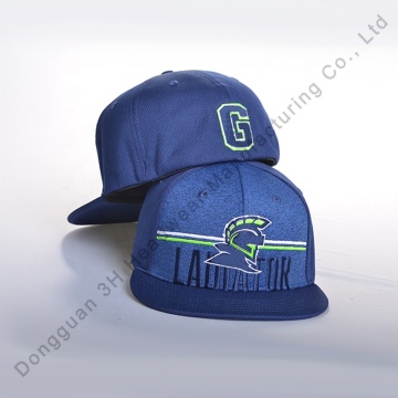 Wholesale Custom Embroidery Flat Bill Snapback Caps