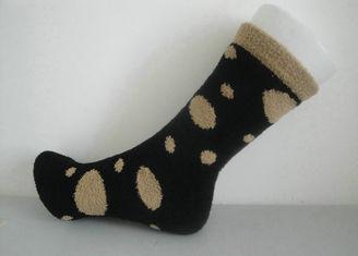 Sports Angora Wool Cotton Socks , Multi-color Ladies Winter