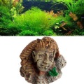 Aquarium Decorations Ancient Easter Stone Aquarium Ornament Artificial Landscaping Fish Tank Decoration Background Accessories