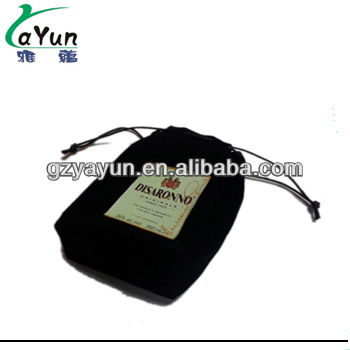 elegant velvet gift bag with logo,gift packing bag,velvet jewely bag,bag retail